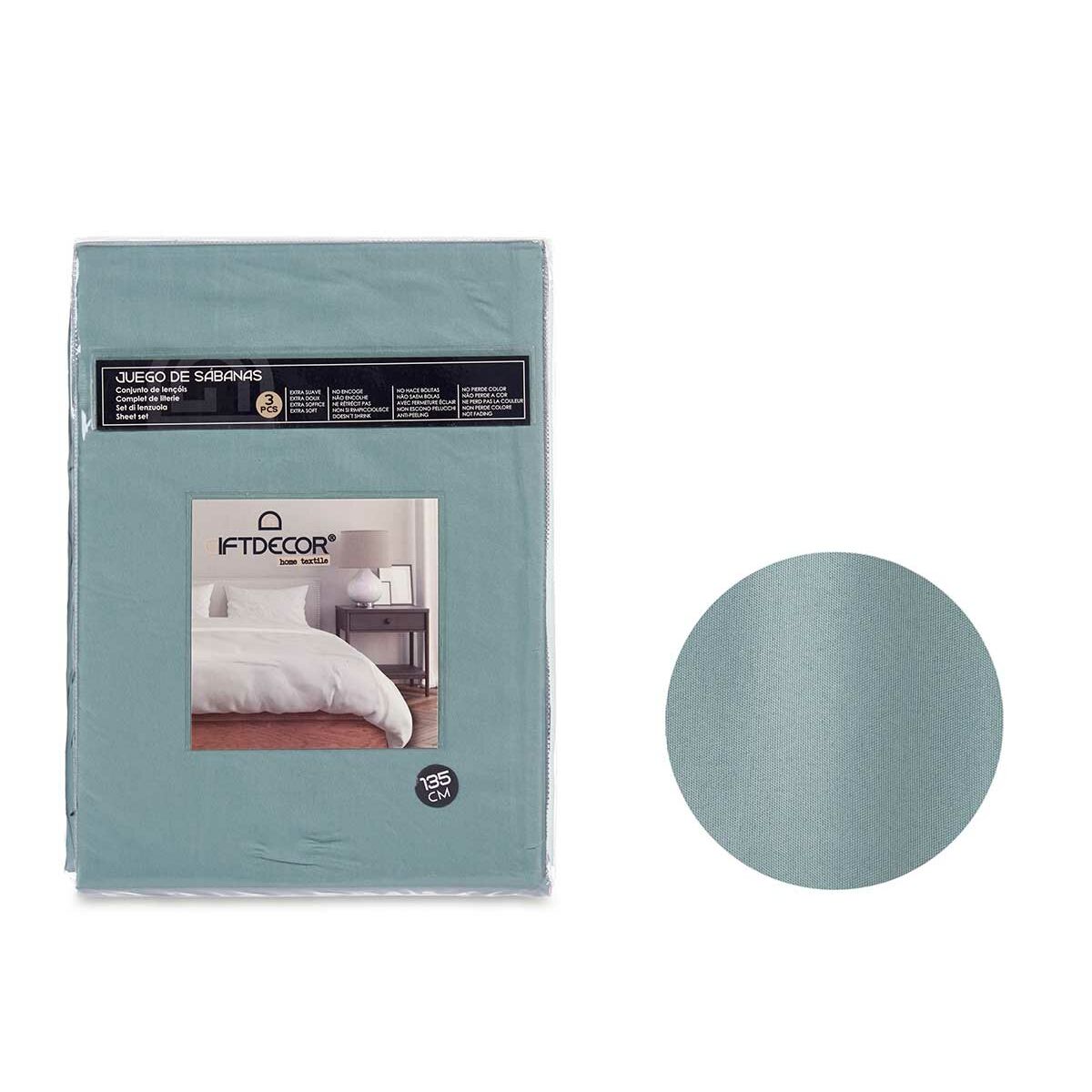 Set de foi Gift Decor Verde Pat 135 3 Piese