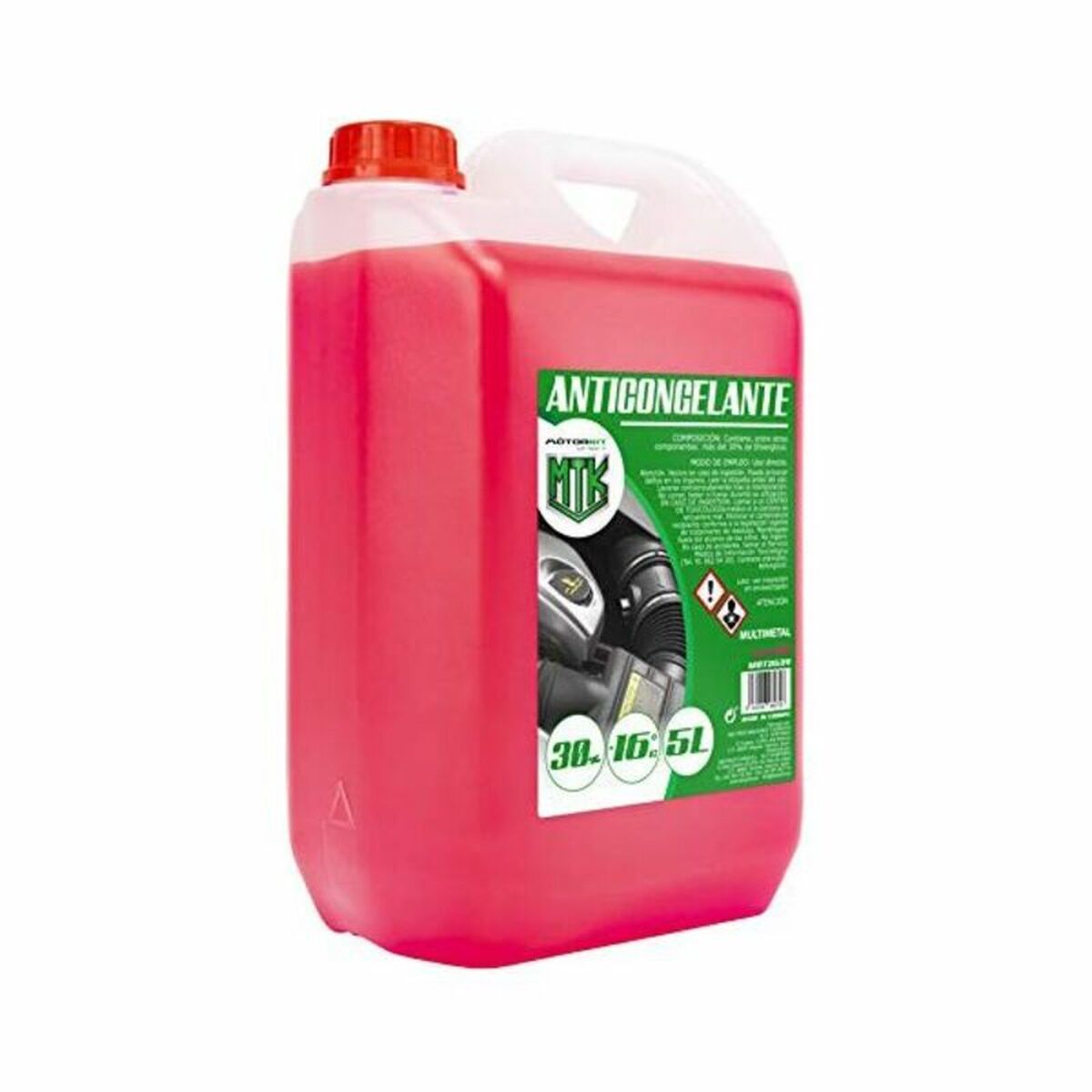 Antigel Motorkit -16º 30% Roz (5 L)