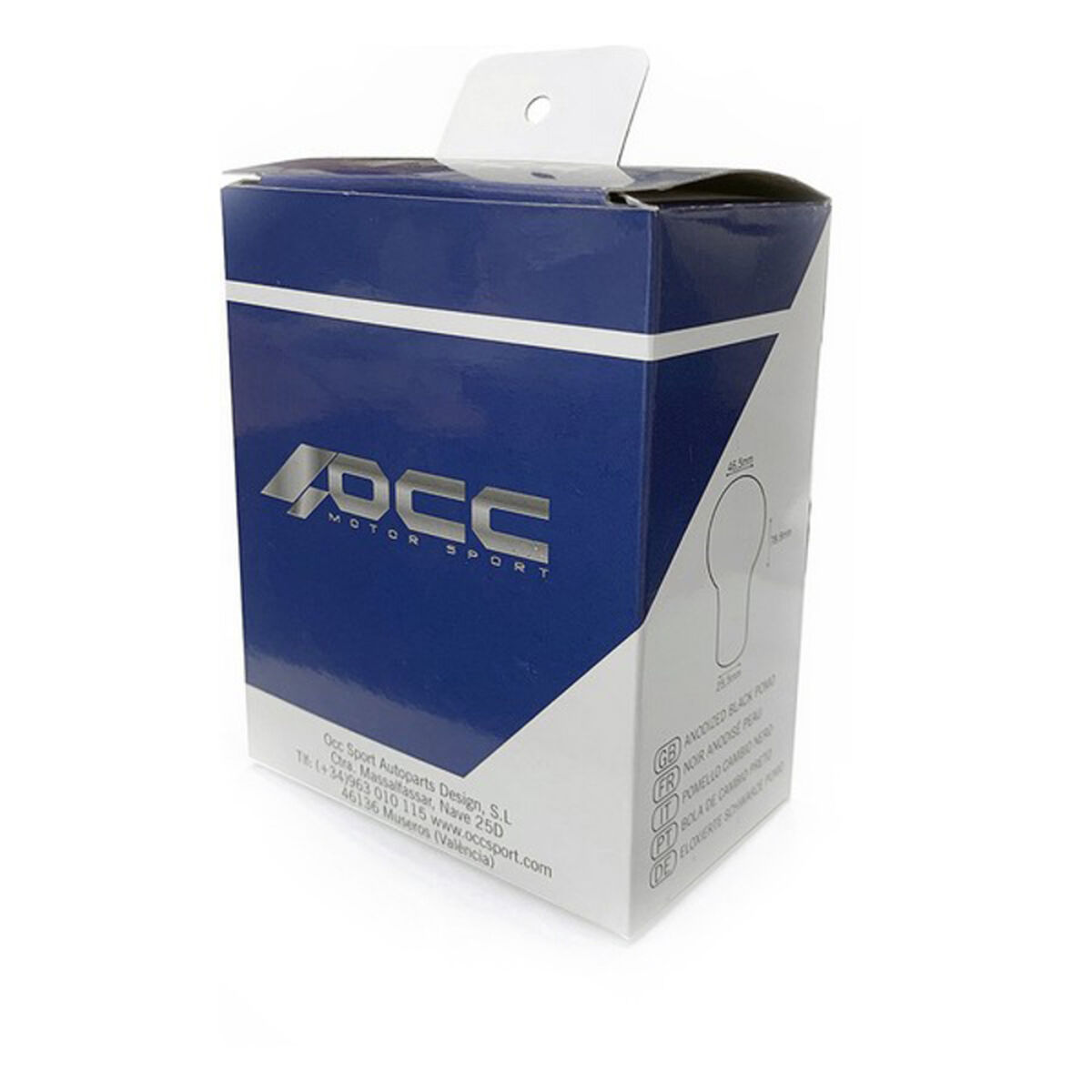 Buton manetă schimbător OCCPOM005 Negru