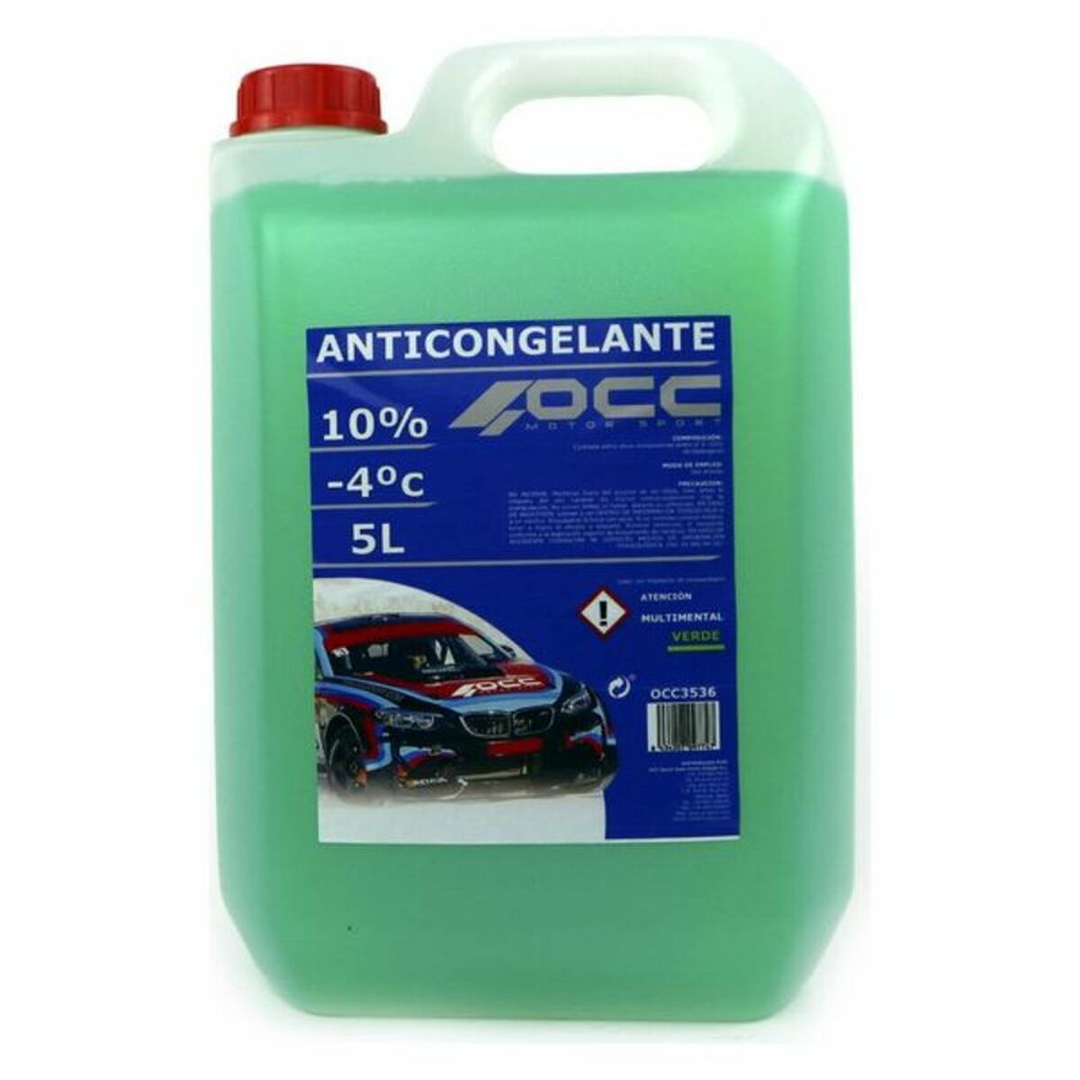 Antigel OCC Motorsport 10% Verde (5 L)