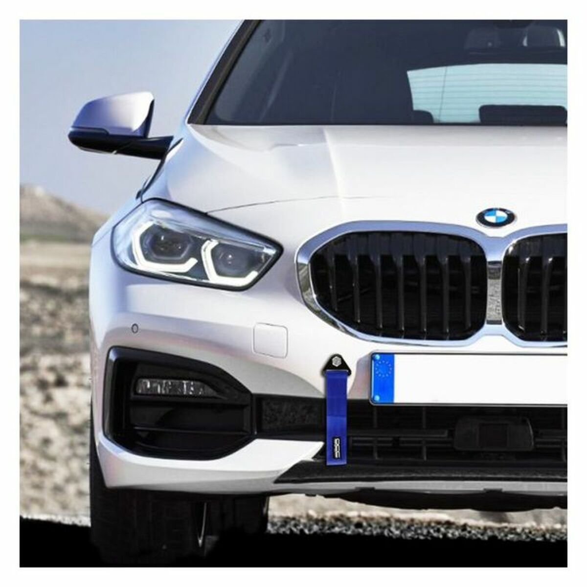 Bandă de tractare OCC Motorsport 3000 kg 15mm Albastru