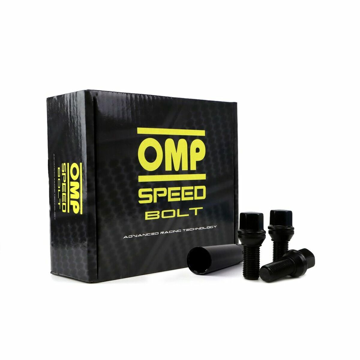 Set de șuruburi OMP OMPS09791201 Negru M12 x 1,50 33 mm (20 Unități)