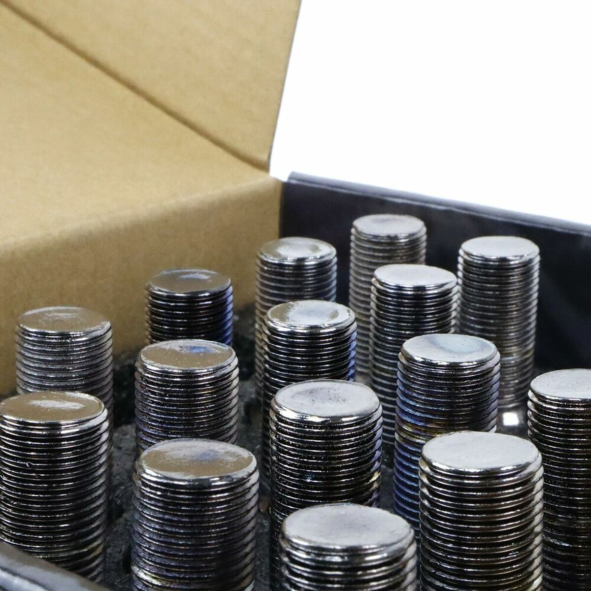 Set Piulițe OMP 27 mm Antracit 20 uds M12 x 1,25