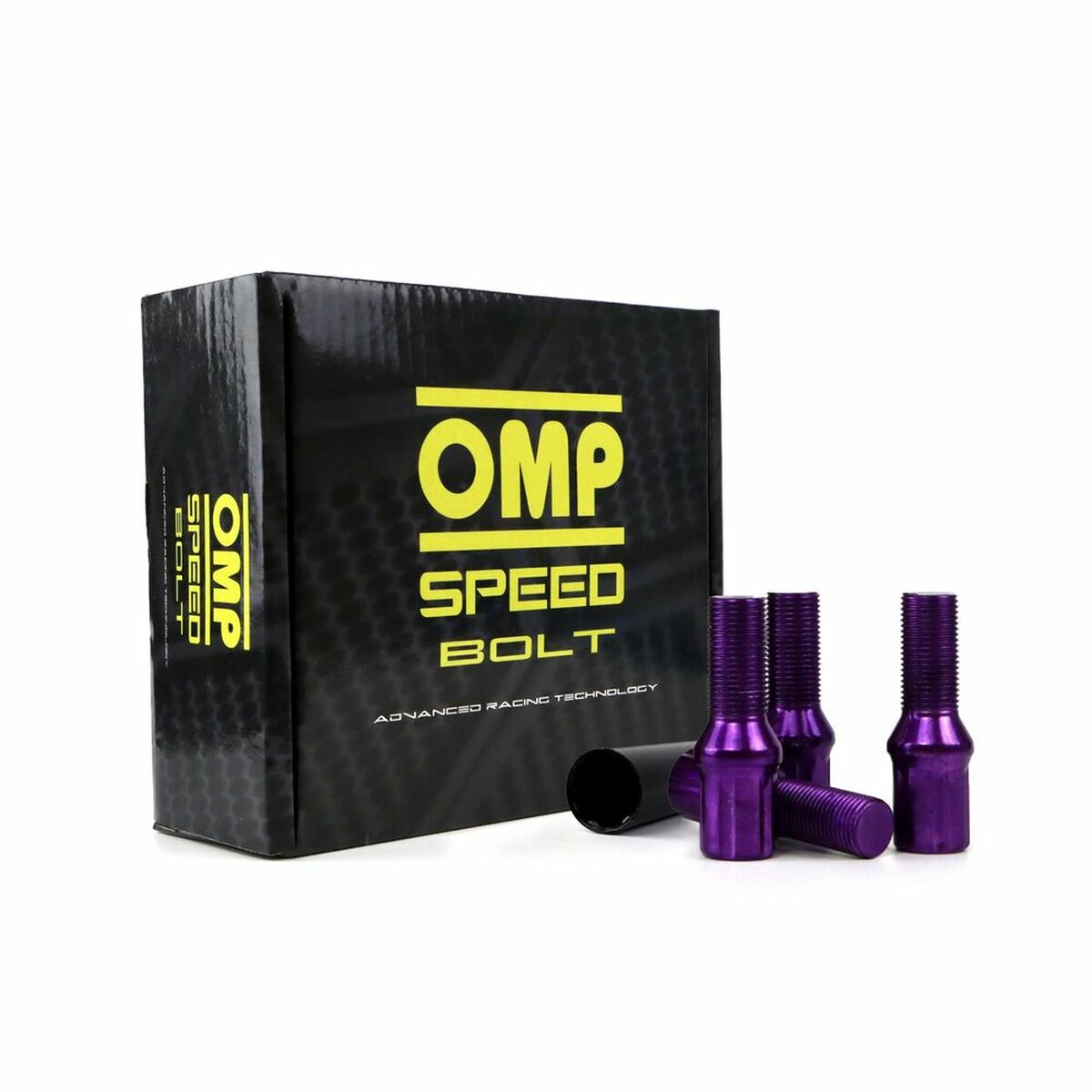 Set Piulițe OMP 27 mm Violet 20 uds M14 x 1,25