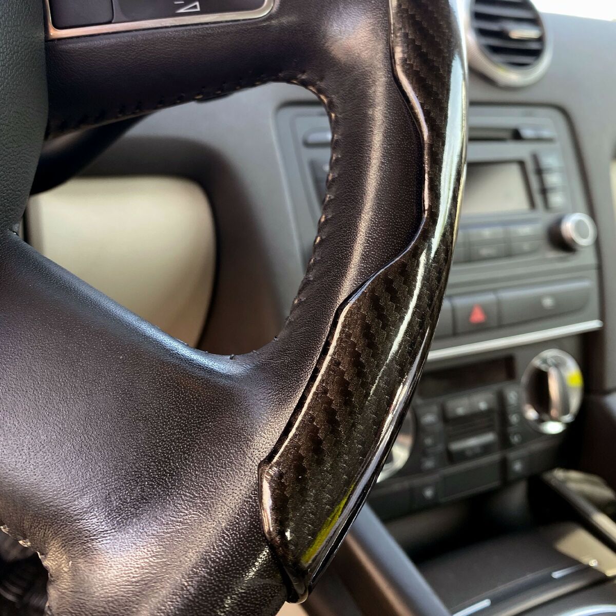 Capacul volanului OCC Motorsport OCCFV0001 Cărbune (2 pcs)