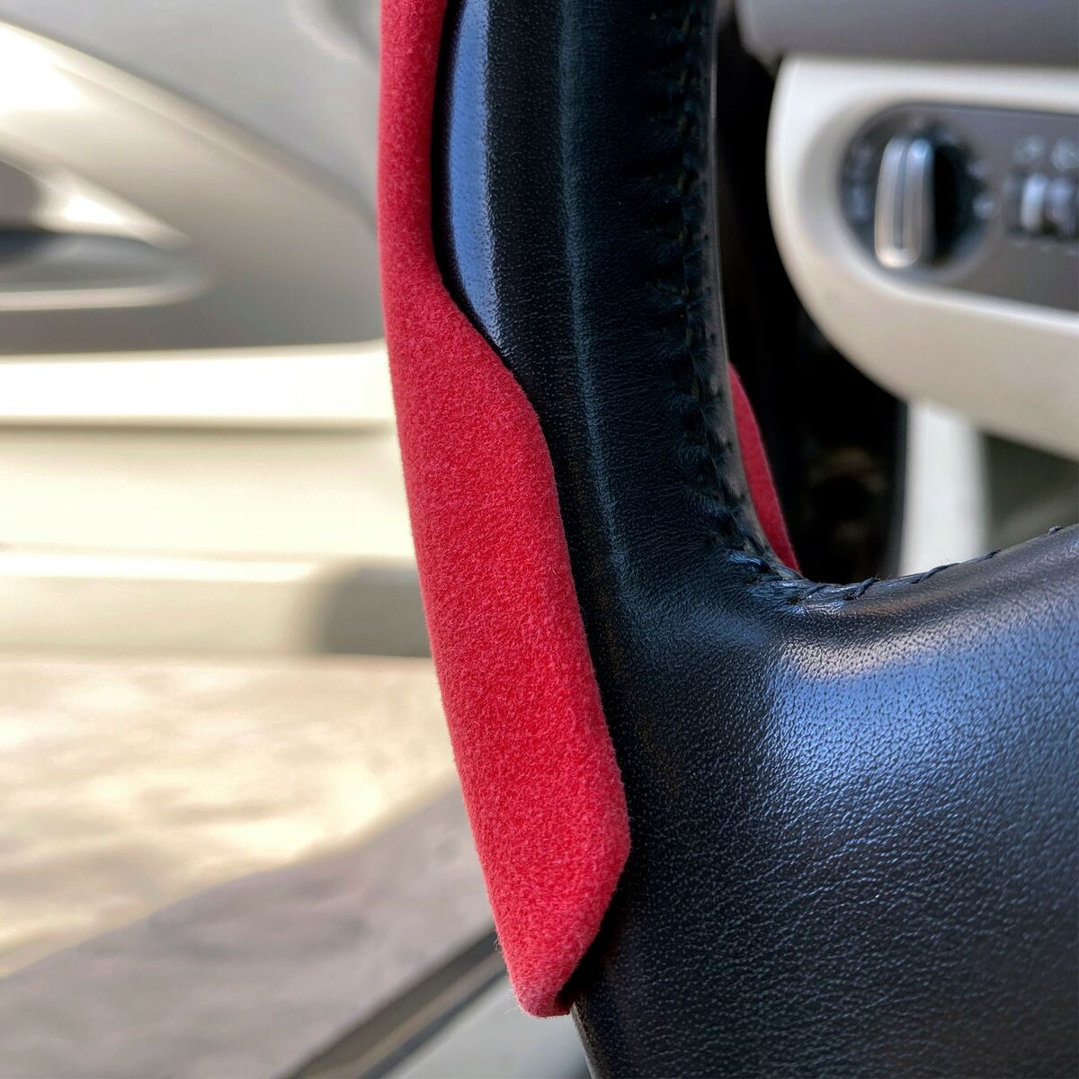 Capacul volanului OCC Motorsport OCCFV0004 Roșu (2 pcs)