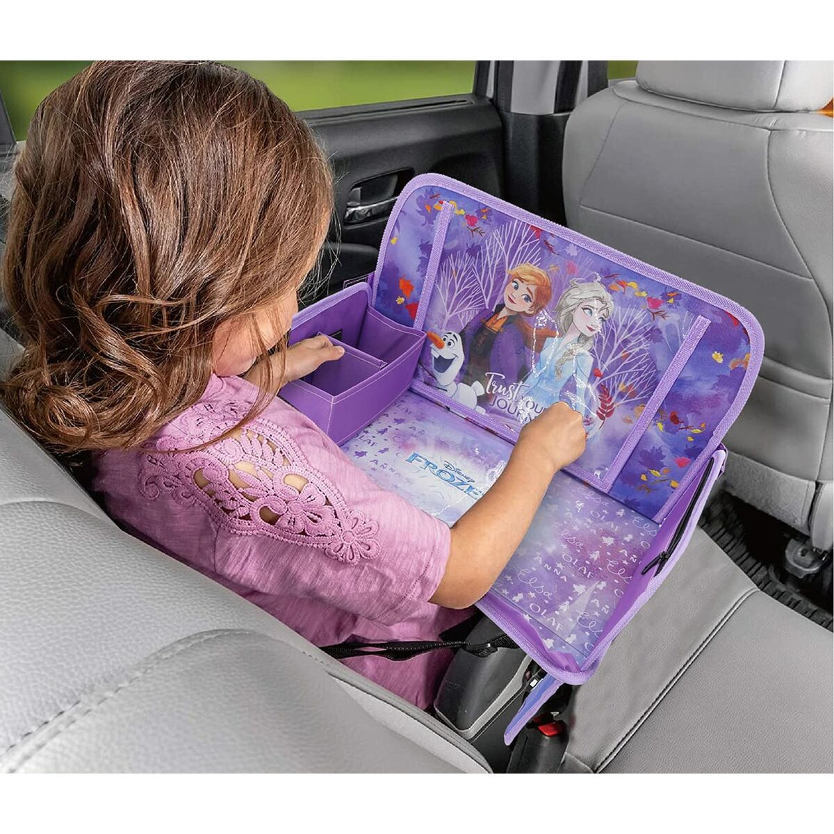 Organizator pentru scaunul auto Frozen CZ10641 Liliachiu