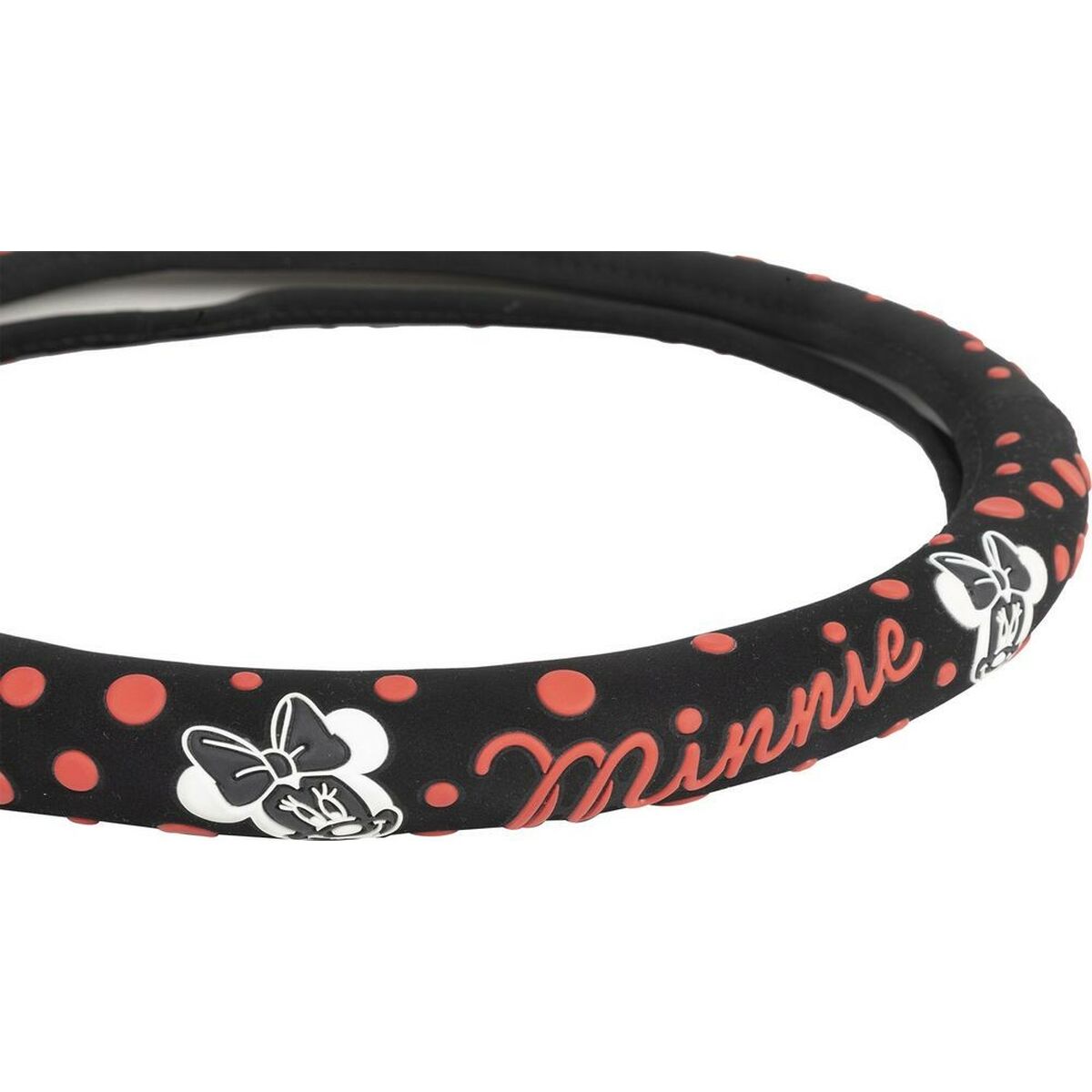 Capacul volanului Minnie Mouse CZ10819 Ø 37-39 cm Negru