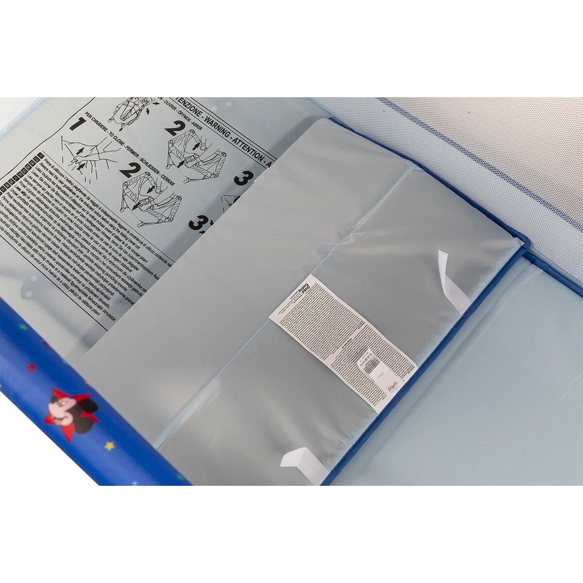 Leagăn de Voiaj Mickey Mouse CZ10607 120 x 65 x 76 cm Albastru