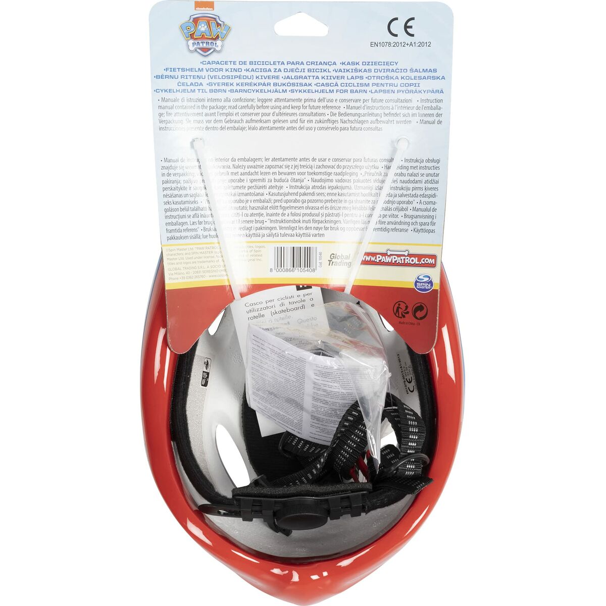 Cască de Ciclism pentru Copii The Paw Patrol CZ10540 M Albastru