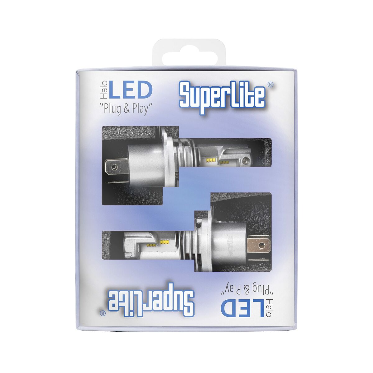 Kit de conversie Halogen LED Superlite BOM12311 H4 28 W 6500 K LED (2 Unități)