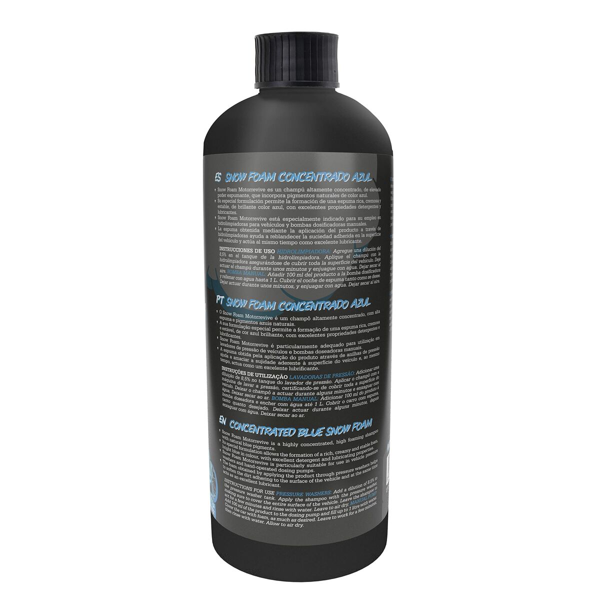 Șampon auto Motorrevive Snow Foam Albastru Concentrat 500 ml