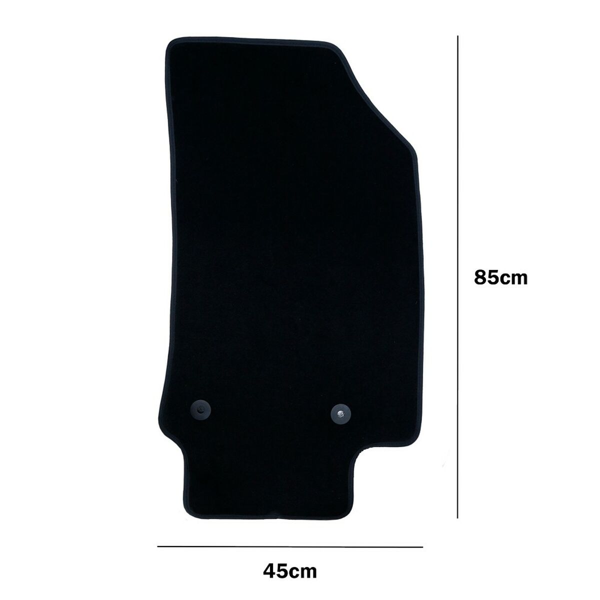 Covor de podea auto OCC Motorsport OCCCT0012 Negru