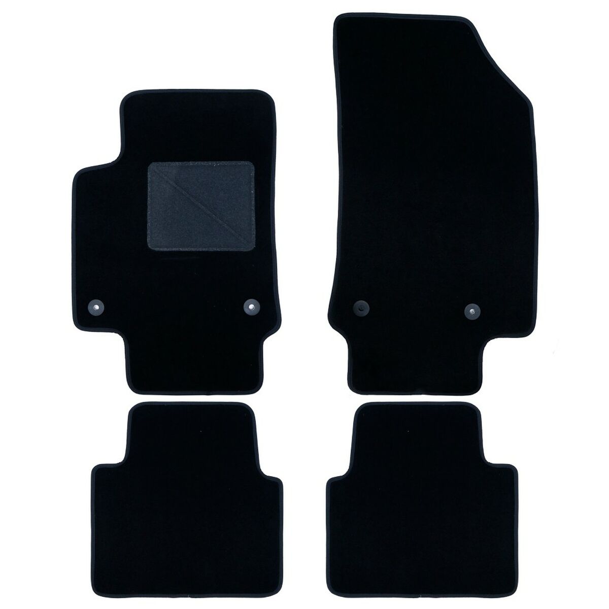 Covor de podea auto OCC Motorsport OCCCT0012 Negru