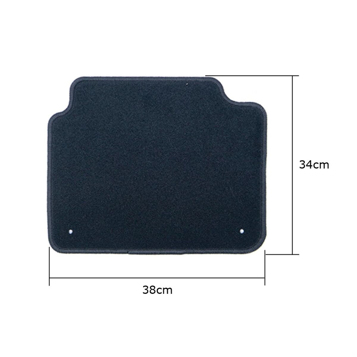 Covor de podea auto OCC Motorsport OCCBW0007RD Roșu