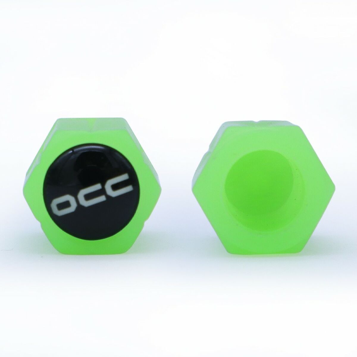 Set de dopuri OCC Motorsport OCCLEV002 4 Unități Fosforescent Verde
