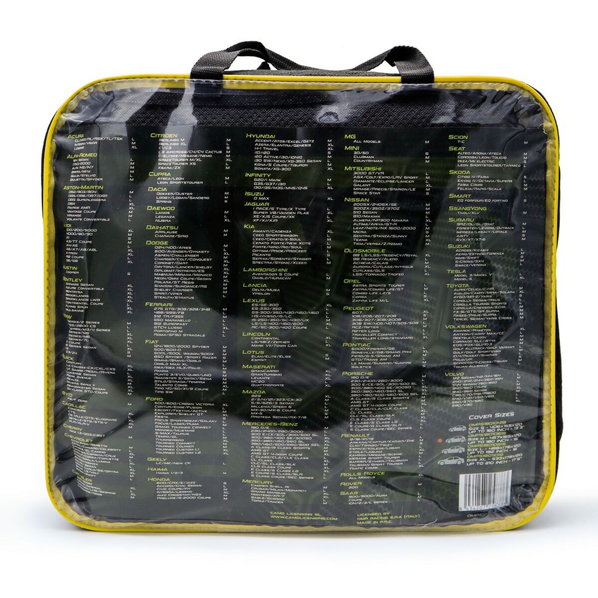 Husă pentru mașină OMP Speed SUV 4 straturi (XL)