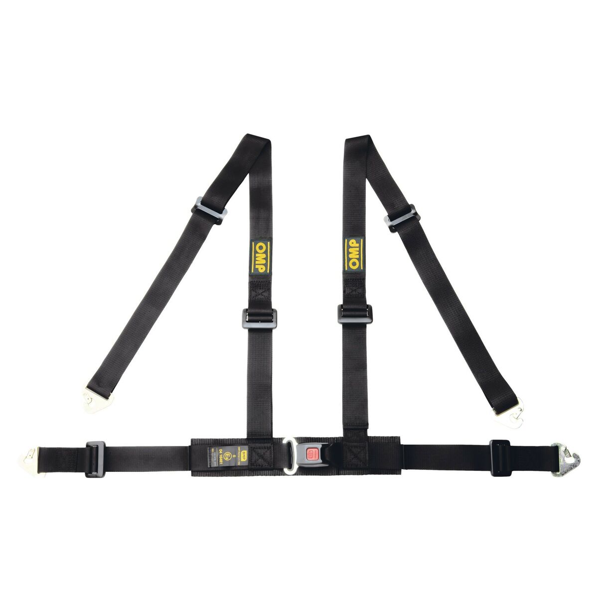 Harnaşament cu 4 puncte de fixare OMP OMPDA0-0507-A01-071 Carabină 2" Negru
