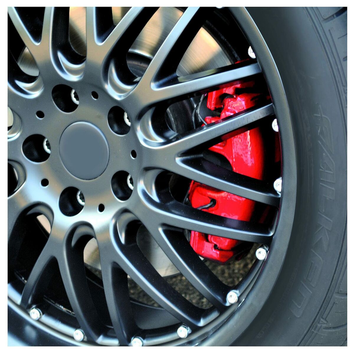 Set de pictură Foliatec 2160 RACING Etrierele de frână 3 Piese Roșu