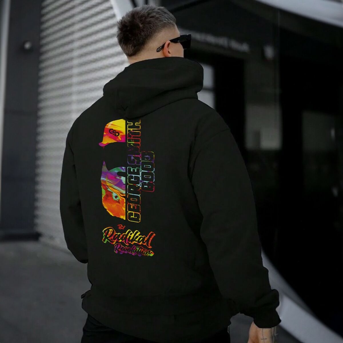 Hanorac cu Glugă RADIKAL GSG Negru S