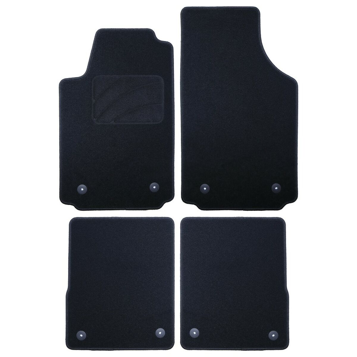 Set de covoraș pentru podea auto OCC Motorsport OCCD0005 5 Piese