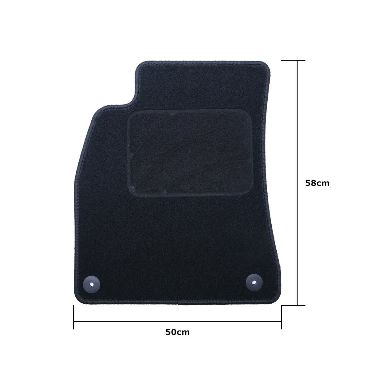 Set de covoraș pentru podea auto OCC Motorsport OCCD0017 5 Piese