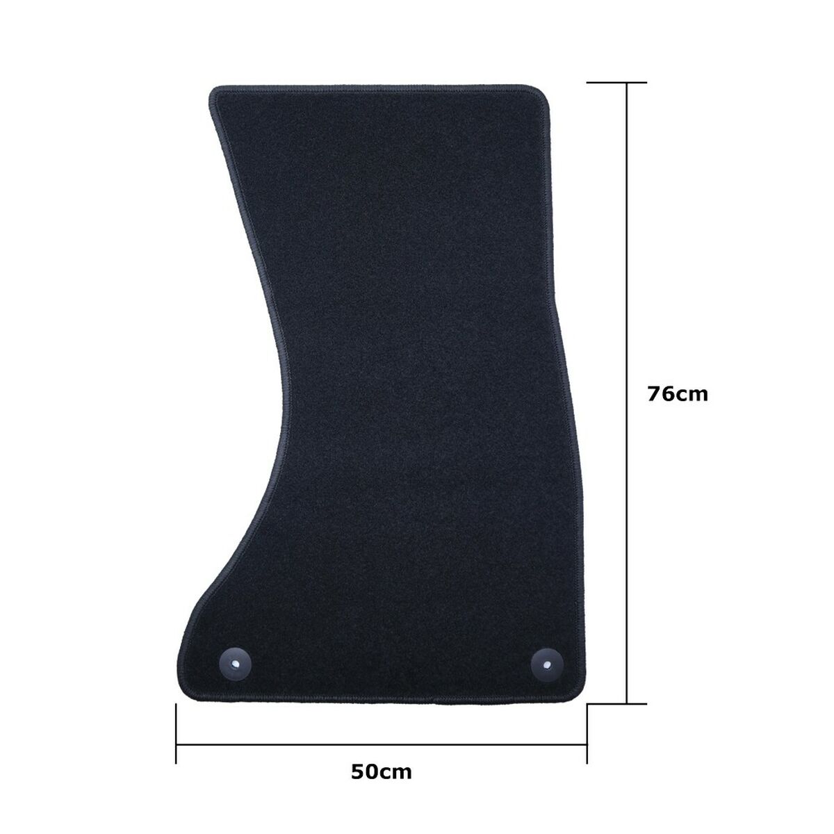 Set de covoraș pentru podea auto OCC Motorsport OCCD0017 5 Piese