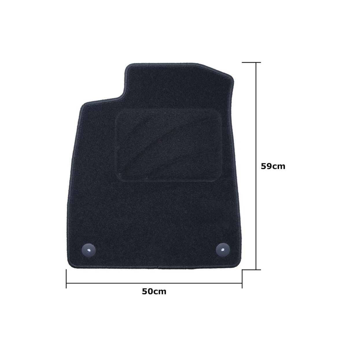 Set de covoraș pentru podea auto OCC Motorsport OCCD0020 5 Piese