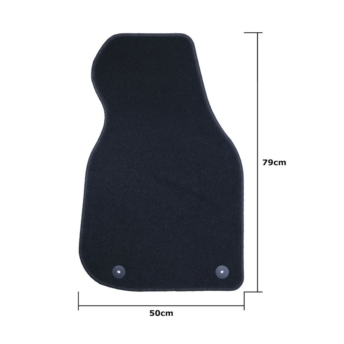 Set de covoraș pentru podea auto OCC Motorsport OCCD0024 5 Piese