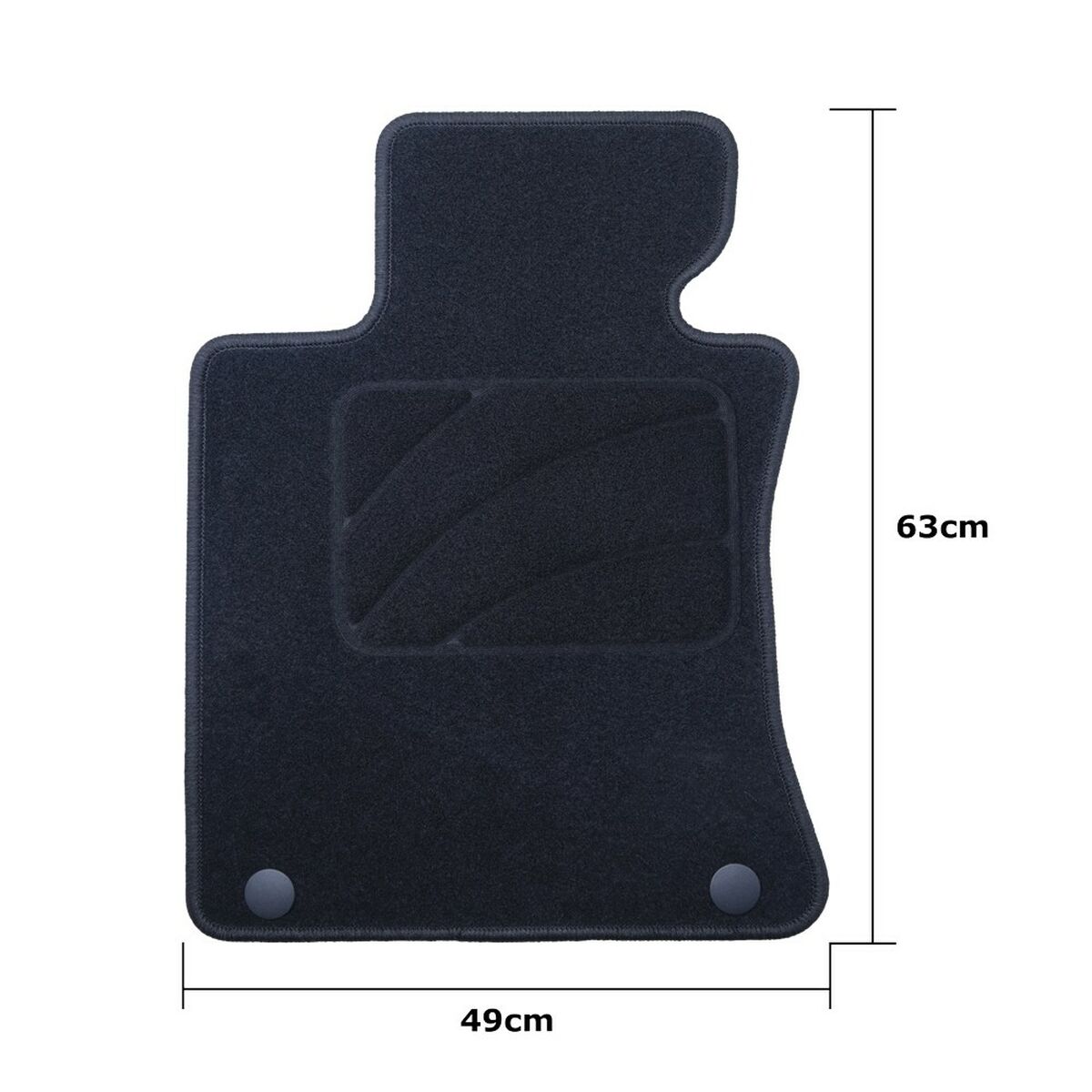 Set de covoraș pentru podea auto OCC Motorsport OCCBW0014 Bmw E64 Serie 6 Cabrio 5 Piese