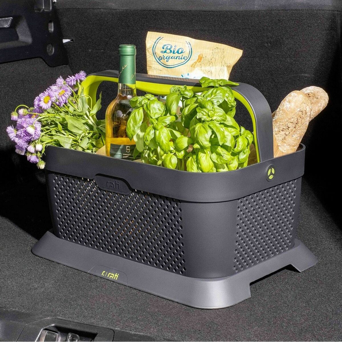 Coș pentru portbagajul mașinii Armster V01344 Negru Plastic