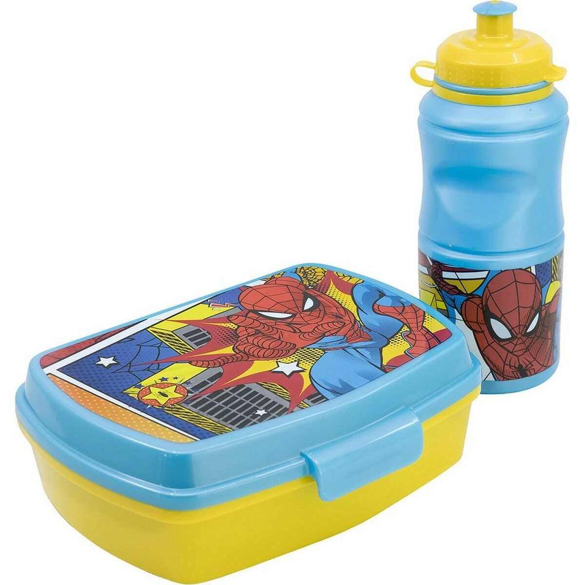 Cutie de Prânz cu Bidon Spider-Man CZ11279 380 ml 17 cm Plastic