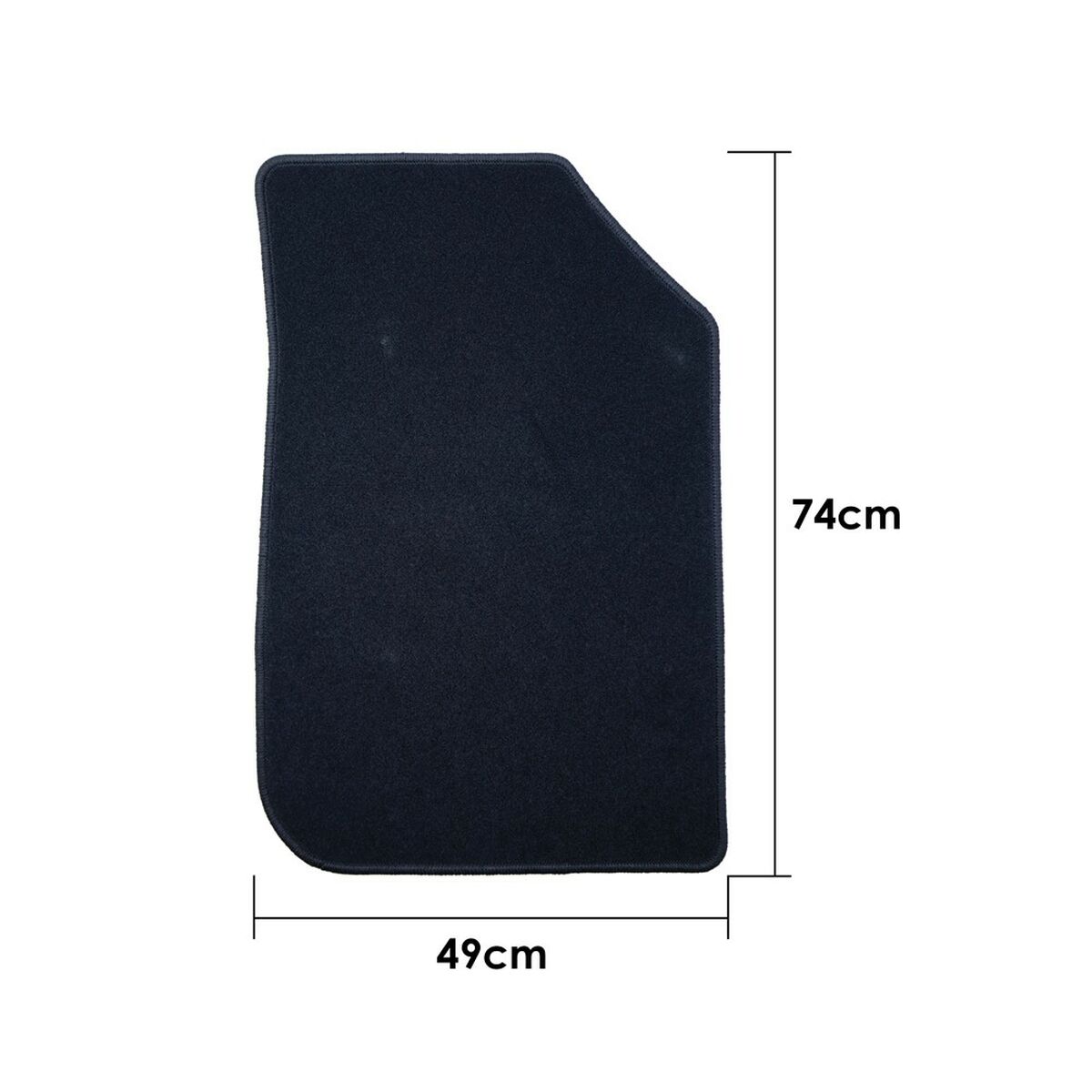 Set de covoraș pentru podea auto OCC Motorsport OCCDC0015 Dacia Sandero Stepway 5 Piese