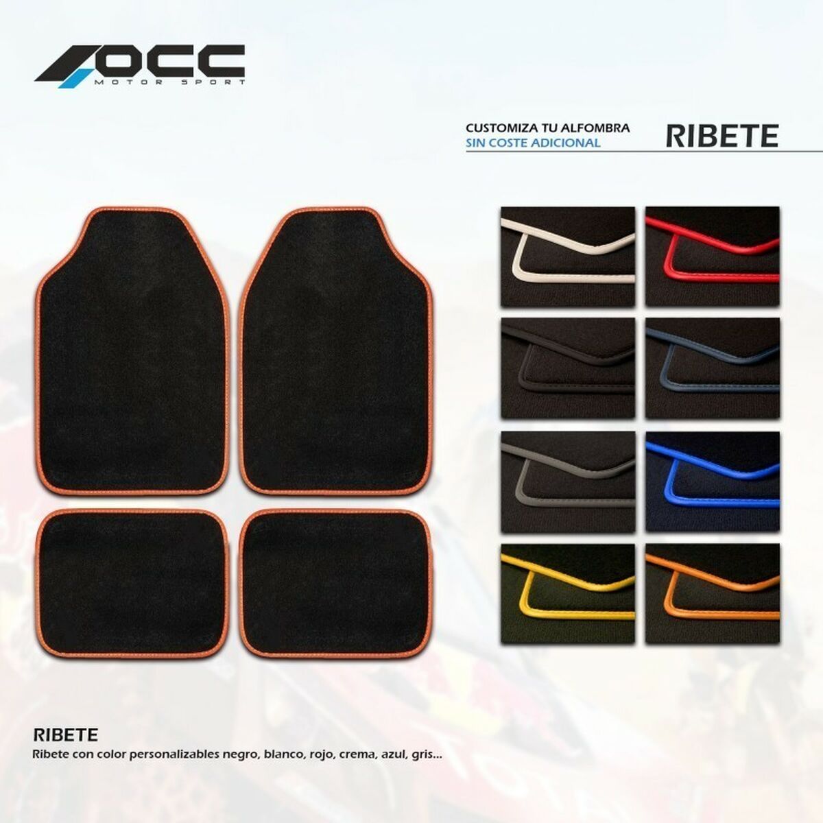 Set de covoraș pentru podea auto OCC Motorsport OCCPG0041