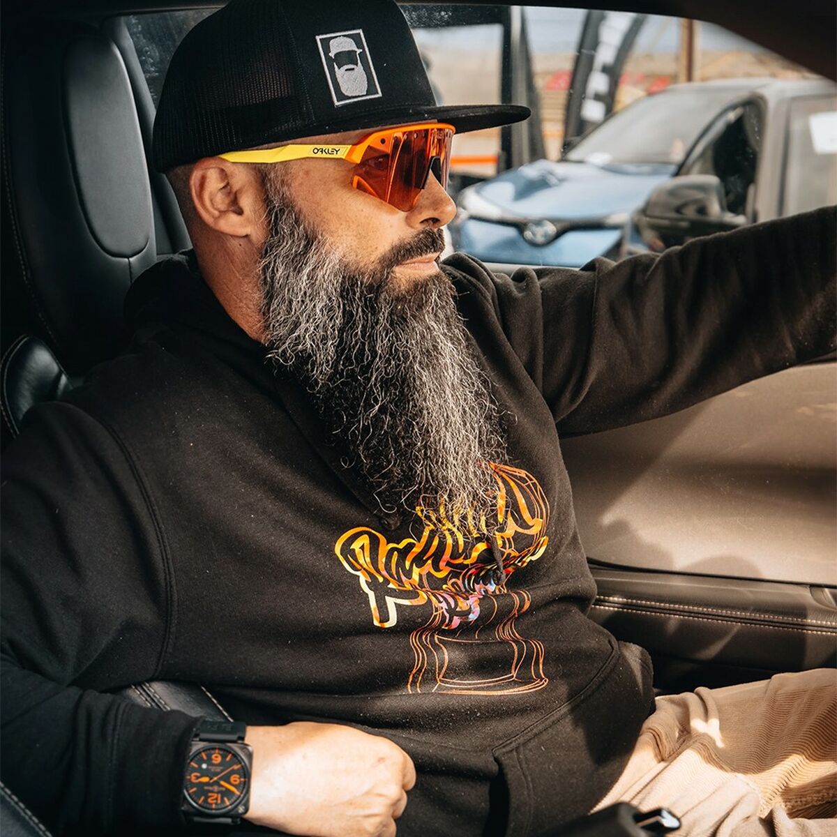 Hanorac cu Glugă Radikal Revolution RKGSG5063XL Negru XXXL