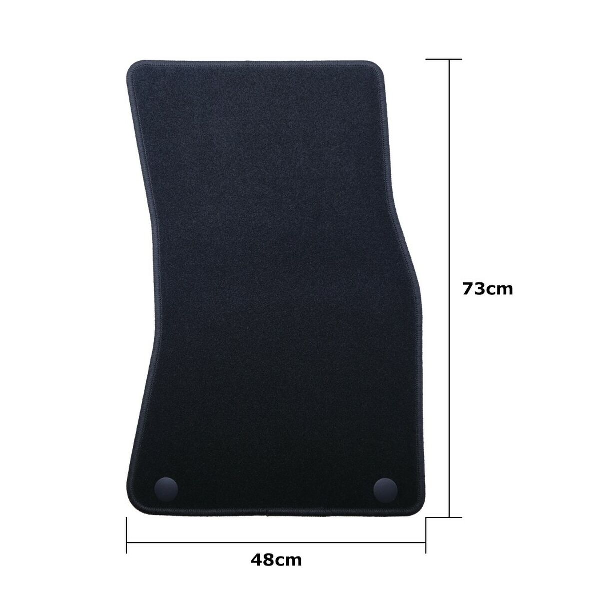 Set de covoraș pentru podea auto OCC Motorsport OCCBW0014YE Bmw E64 Serie 6 Cabrio