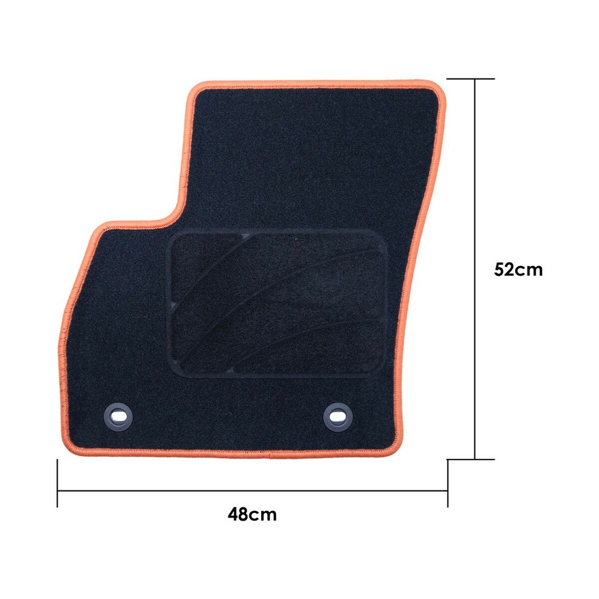 Set de covoraș pentru podea auto OCC Motorsport OCCCT0042YE CITROEN Nemo 5 Piese