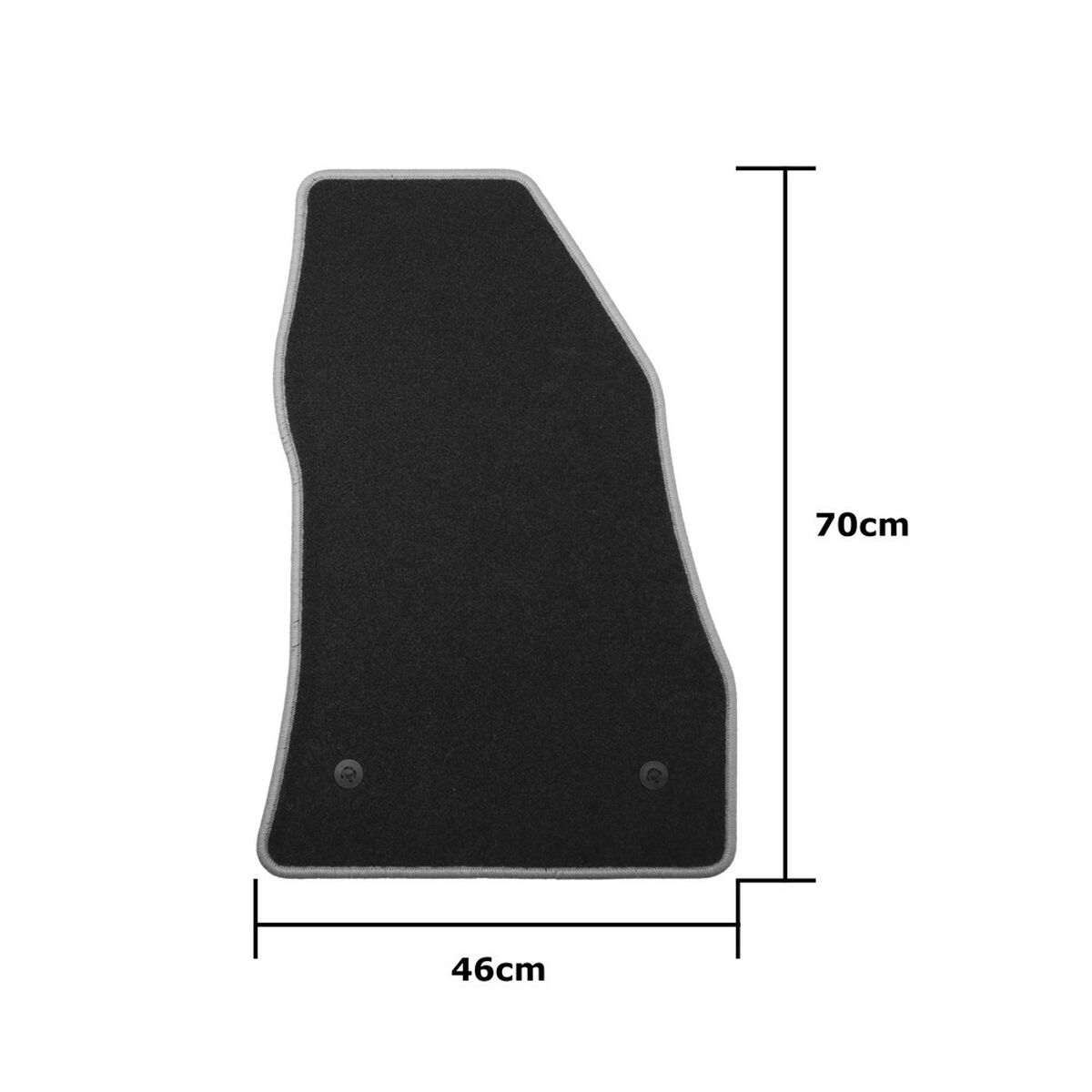 Set de covoraș pentru podea auto OCC Motorsport OCCFT0004YE FIAT 500L 5 Piese