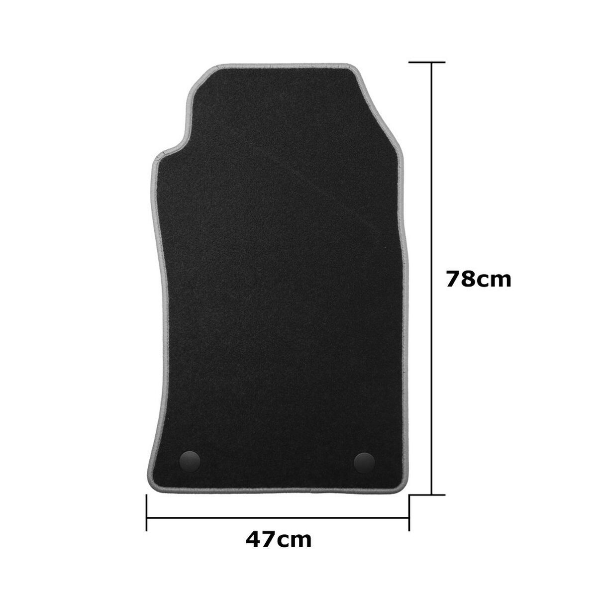 Set de covoraș pentru podea auto OCC Motorsport OCCMI0008YE Mini R52 Cabrio 5 Piese