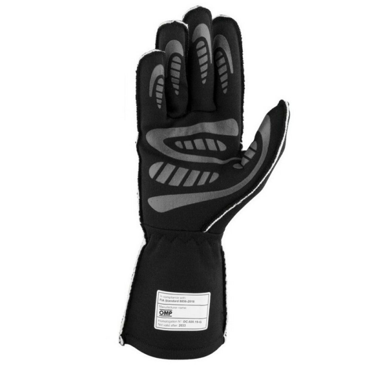 Karting Gloves OMP MY2025 Negru FIA 8856-2018