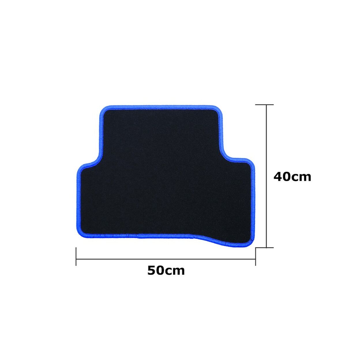 Set de covoraș pentru podea auto OCC Motorsport OCCMC0058BL Negru Mercedes W203 Clase C Sedan-CLC 5 Piese