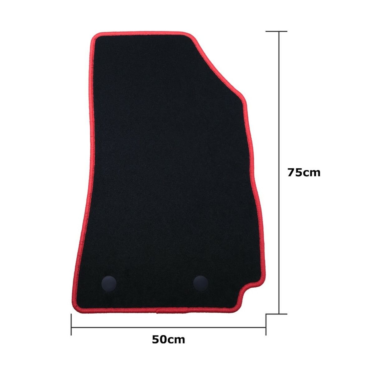 Set de covoraș pentru podea auto OCC Motorsport OCCRT0055RD Renault Arkana (2021) 5 Piese