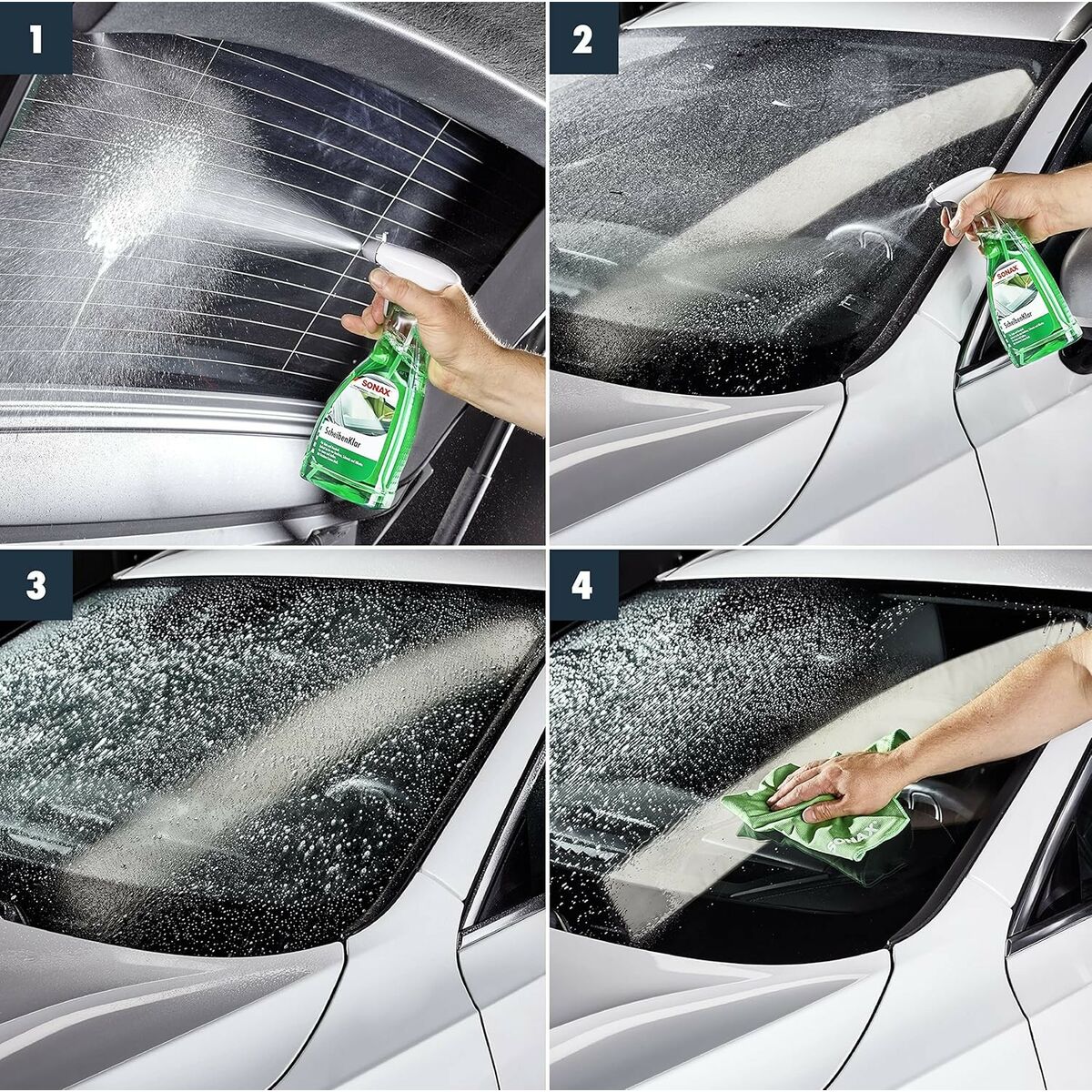 Soluție de Curățat Geamuri cu Pulverizator Sonax SX03382410 500 ml