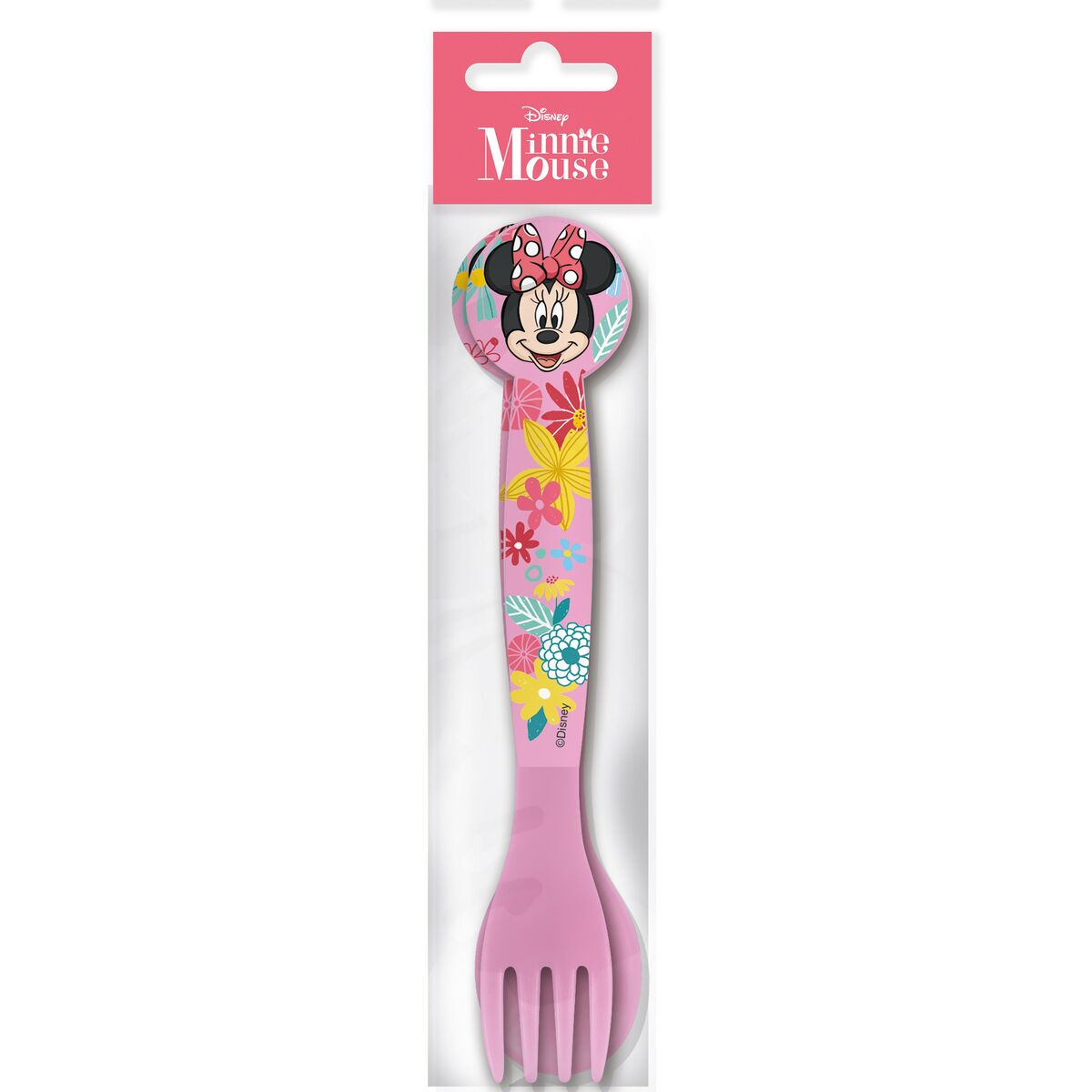 Set de Tacâmuri Minnie Mouse CZ11401 Roz Plastic 2 Piese
