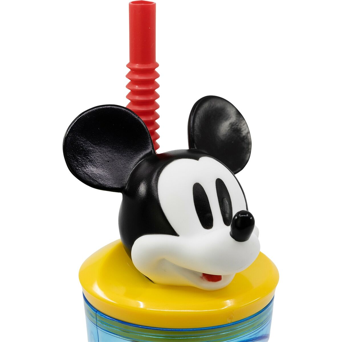 Pahar cu Pai Mickey Mouse CZ11336 3D Albastru