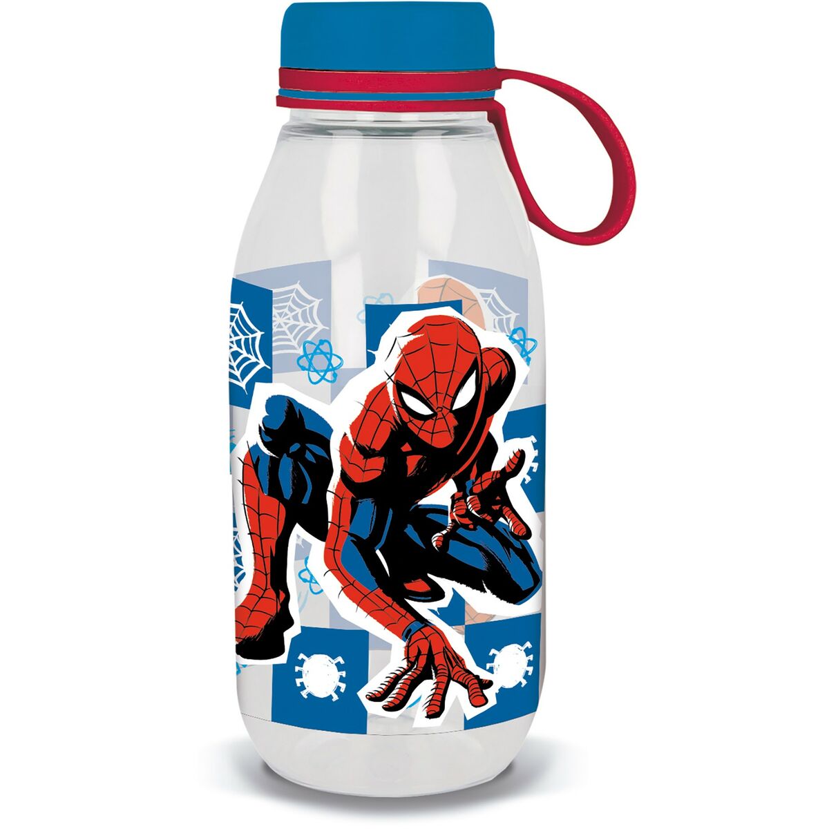 Sticlă de apă Spider-Man CZ11360 460 ml Albastru Silicon