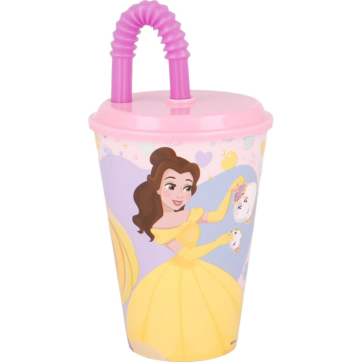Pahar cu Pai Disney Princess CZ11362 430 ml