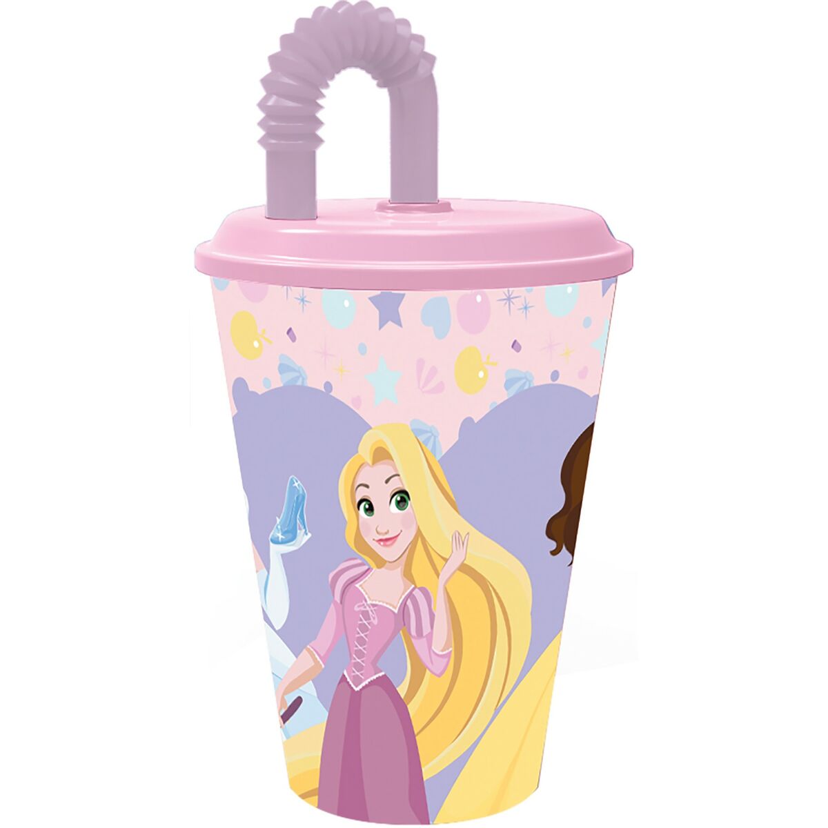 Pahar cu Pai Disney Princess CZ11362 430 ml