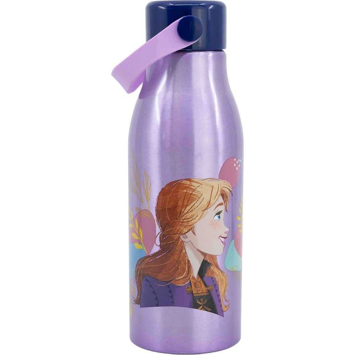 Sticlă de apă Frozen CZ11257 760 ml Albastru Silicon