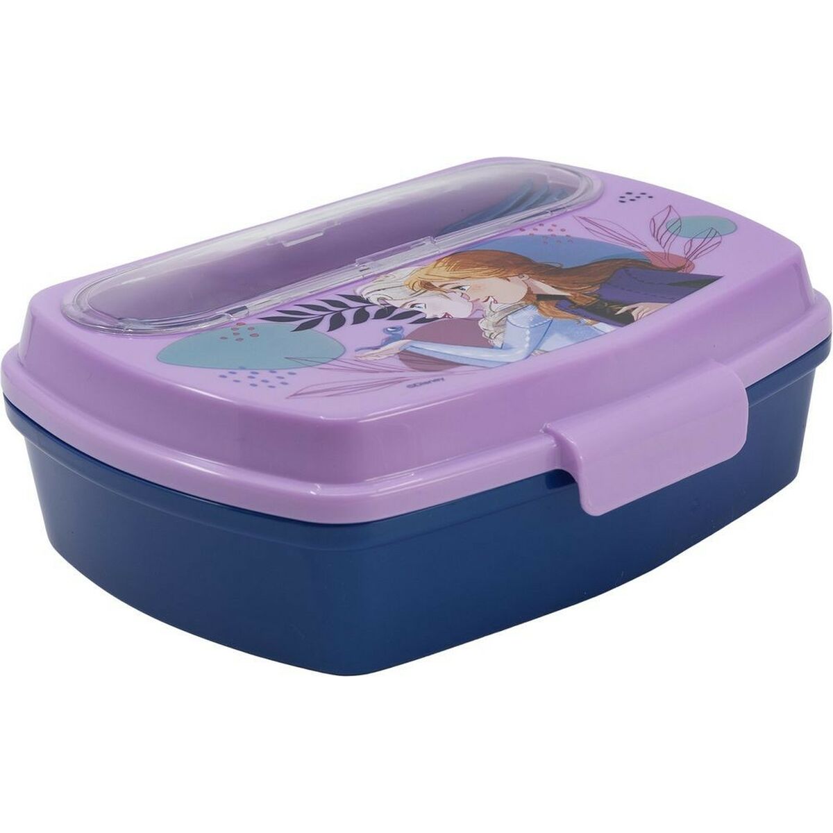 Cutie pentru prânz cu accesorii Frozen CZ11271 Albastru Plastic